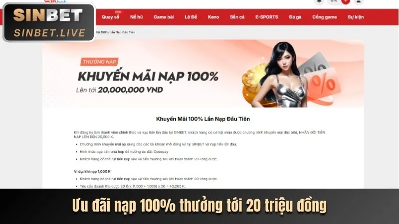 Thưởng Chào Mừng mb66b5